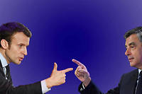 Nouailhac -&nbsp;Le vrai match&nbsp;Fillon-Macron