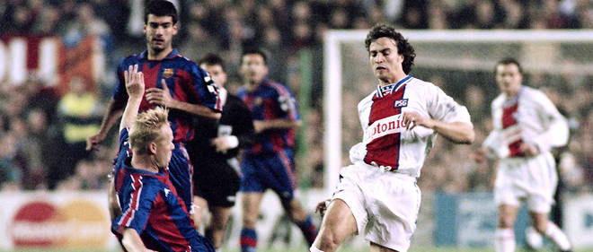 Le PSG etait sorti vainqueur face au Barca en 1995, grace a un jeu offensif.