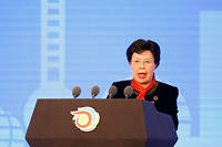 La directrice generale de l'Organisation mondiale de la sante, Margaret Chan.