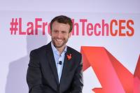 Emmanuel Macron&nbsp;: sa folle French Tech Night &agrave; Las Vegas