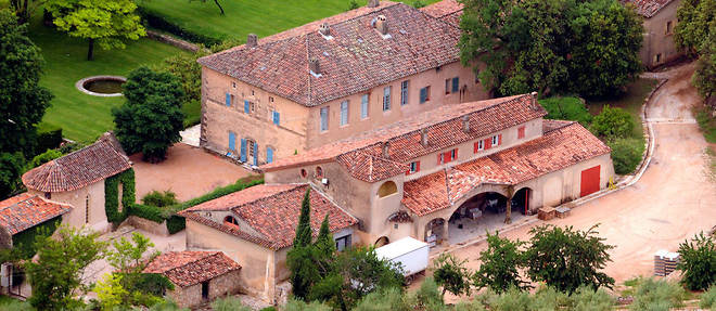 Le domaine de Miraval, en Provence.