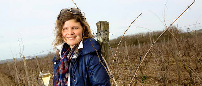 Liv Vincendeau - viticultrice du "Domane Vincendeau" - vins fins de Loire
