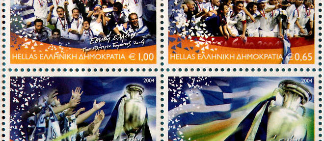 Des bouts de timbres grecs ont ete retrouves dans l'envoi piege au siege parisien du FMI. Image d'illustration. 