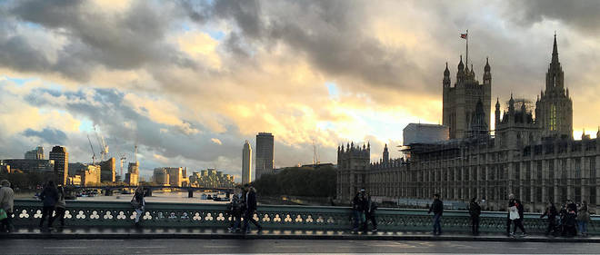 Le pont de Westminster a Londres.