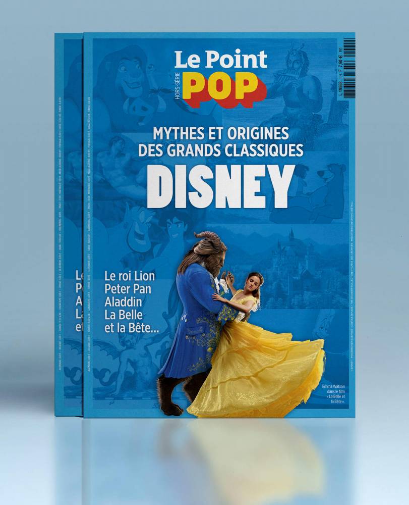 Le premier hors-série du Point Pop 100% consacré à Disney  ©  DR