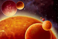 On a decouvert sept planetes dans la banlieue solaire. Image d'illustration. (C)JACOPIN