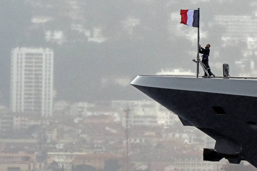 FRANCE-DEFENCE-NAVY-FREMM ©  BORIS HORVAT / AFP