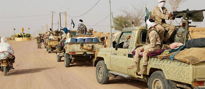 Des combattants touaregs au Mali.