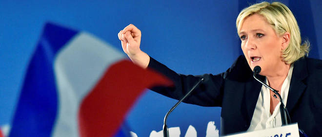 Marine Le Pen a estime que la France n'etait pas responsable de la rafle du Vel d'hiv en 1942.