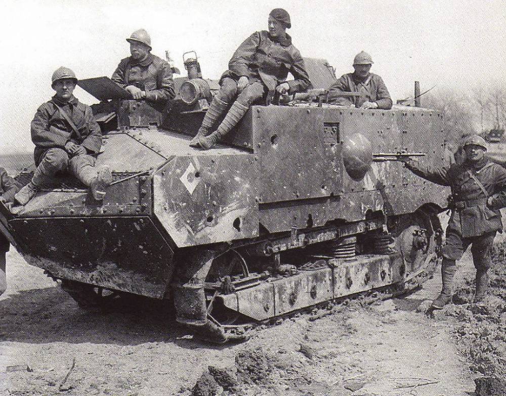 Il y a exactement 100 ans, le premier char d'assaut français ...