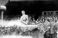 Adolf Hitler à Nuremberg en 1933.