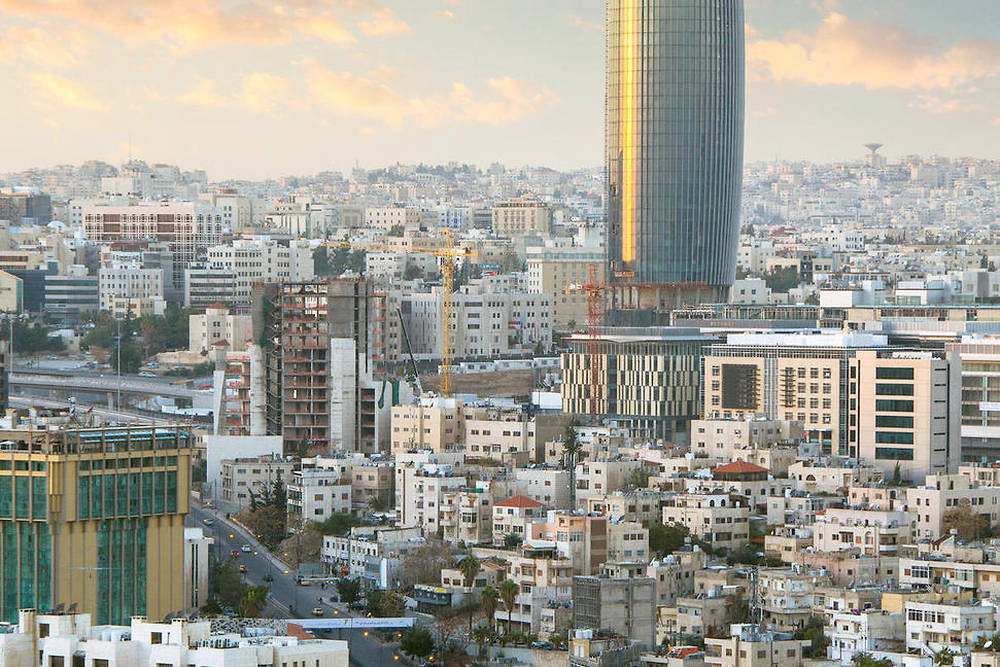 Architecture. À Amman, une tour bien galbée