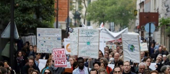 On a marche "pour les sciences" dans plus d'une vingtaine de villes en France