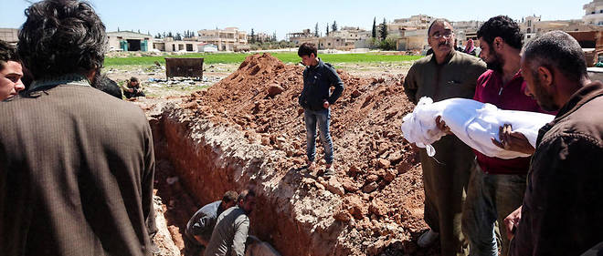 L'attaque chimique de Khan Cheikhoun, le 4 avril dernier, a fait 88 morts, dont 31 enfants, selon l'Observatoire syrien des droits de l'homme