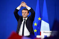 L'ascension politique d'Emmanuel Macron a été rapide. ©ERIC FEFERBERG