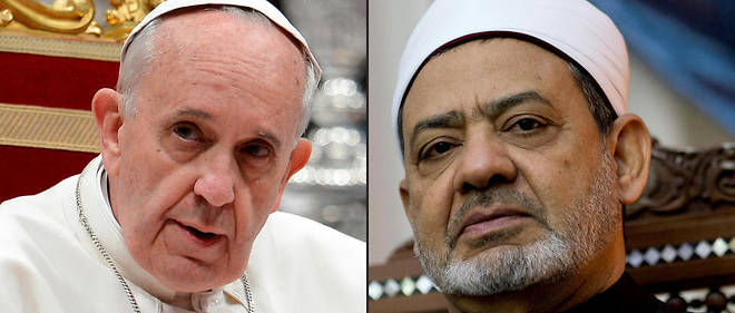 Le pape Francois doit rencontrer le cheikh Ahmed el-Tayeb, imam de l'universite al-Azhar, une rencontre qui revet des enjeux bien differents pour les deux chefs spirituels.