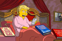 Les Simpson frappent fort pour les&nbsp;100&nbsp;jours de la pr&eacute;sidence Trump