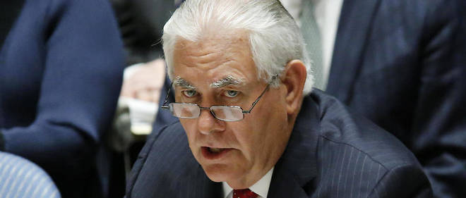 Lors d'une reunion exceptionnelle du Conseil de securite, Rex Tillerson a exhorte les membres de l'ONU a sanctionner la Coree du Nord.