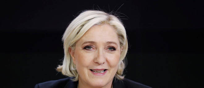 Marine Le Pen le 24 avril 2017.