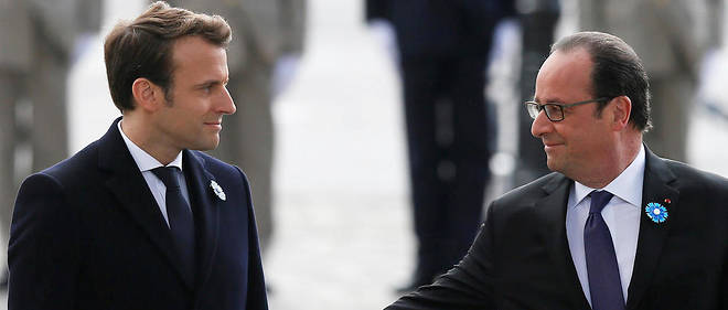 Le president elu et le president sortant ont une relation complexe. Le second a ete le mentor du premier, Emmanuel Macron a ete l'un des proteges du chef de l'Etat a l'Elysee.