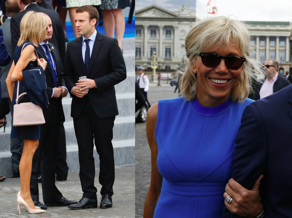 Brigitte Macron, Vuitton ©  DR
