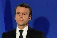 Emmanuel Macron espere obtenir une majorite absolue aux legislatives ou, a defaut, pouvoir operer des coalitions pour faire appliquer son programme presidentiel. (C)LIONEL BONAVENTURE