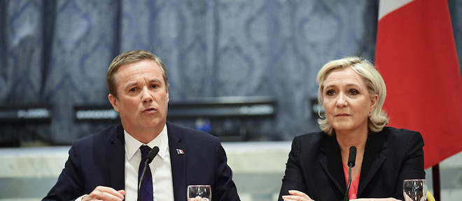 Le flirt entre Nicolas Dupont-Aignan et Marine Le Pen n'aura pas survecu a l'election presidentielle.