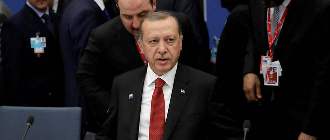 Recep Tayyip Erdogan a rencontre les dirigeants europeens a Bruxelles.