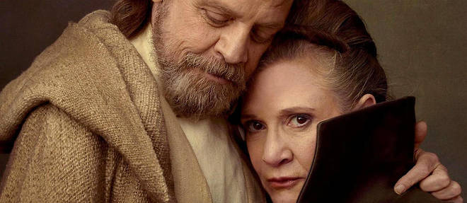 Mark Hamill et Carrie Fisher dans Star Wars 8.