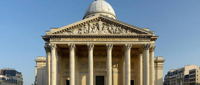 Ouvert en 1790, le Pantheon est l'un des momuments les plus visites de Paris