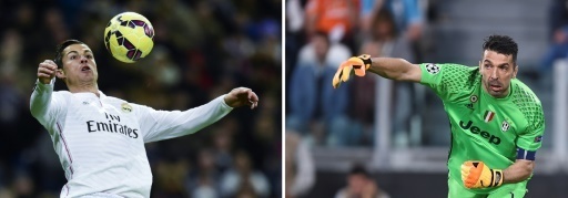 Ligue des champions: Buffon/Ronaldo, duel avec vue sur Ballon d'Or