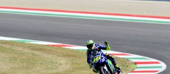 Moto: Rossi convalescent mais meilleur temps des essais libres au Mugello