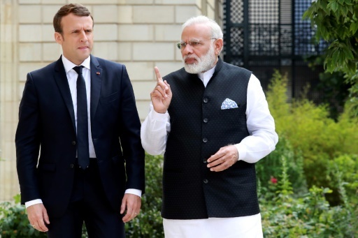 Climat: l'Inde assure la France de son soutien a l'Accord de Paris