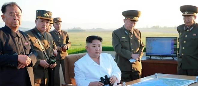 Pyongyang revendique l'essai reussi d'un nouveau missile sol-mer