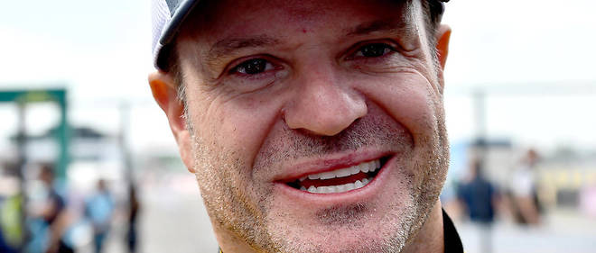 Rubens Barrichello aux 24 Heures du Mans, le 14 juin 2017.