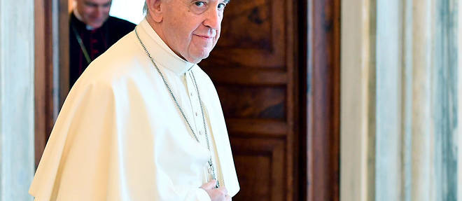 Le pape Francois au Vatican, le 18 juin 2017.