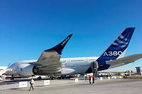 Le modèle A380plus d'Airbus. ©Sebastian Kunigkeit