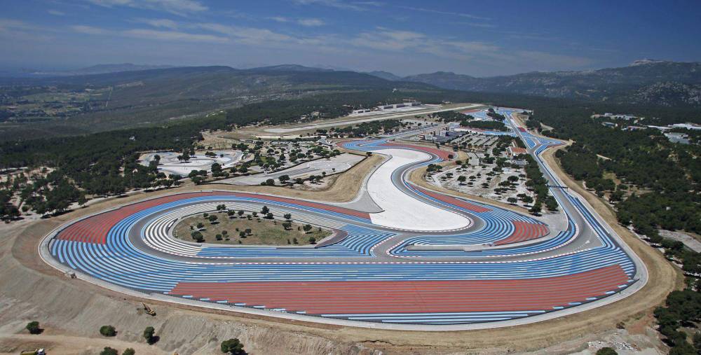 Le circuit du Castellet (Var), un stade automobile très actuel ©  DR