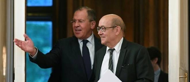 A Moscou, Le Drian promet un nouvel "esprit de confiance" aux Russes