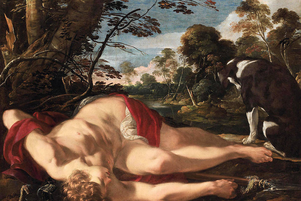 "Adonis mort" par Laurent de La Hyre (vers 1624-1628)