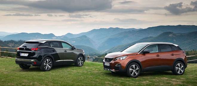 Porte par le succes de nouveaux modeles comme le Peugeot 3008, le marche automobile depasse les previsions pour 2017.