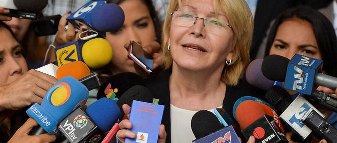 La procureure generale du Venezuela, Luisa Ortega Diaz, comparait devant les juges mardi.