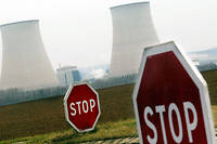 Nicolas Hulot envisage de fermer 17 réacteurs nucléaires d'ici 2025. ©ALAIN JULIEN