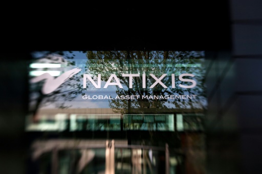 Logo de Natixis AM le 14 avril 2012 à Paris © LOIC VENANCE AFP/Archives