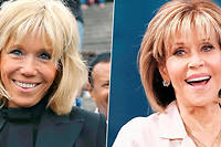 Brigitte Macron&nbsp;: la nouvelle Jane Fonda pour les Anglais