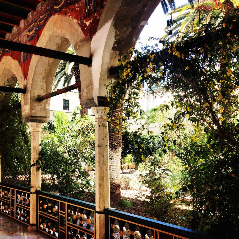 À l'intérieur du palais Ahmed Bey à Constantine, en Algérie. ©  Adlène Meddi