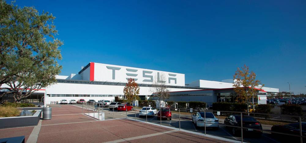 L'usine Tesla à Fremont est un ancien site repris à GM  