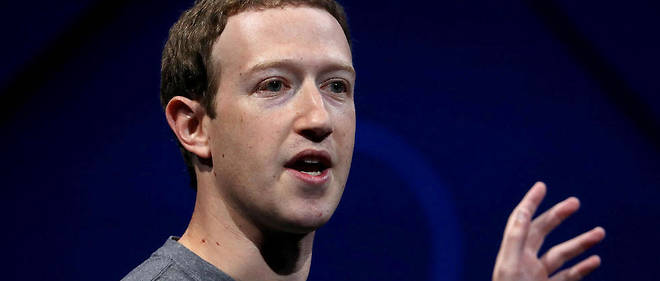 18 avril 2017. Mark Zuckerberg en conference a San Jose (Californie). Facebook a recrute un "communicant en IA", spin doctor dont le metier consistera a vendre au public la pervasion ("penetration") de ses algorithmes intimes.