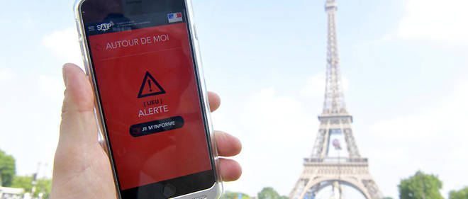 L'application avait ete commandee apres les attentats de Paris de novembre 2015.
