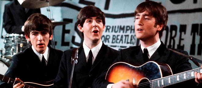 Les Beatles en 1963.